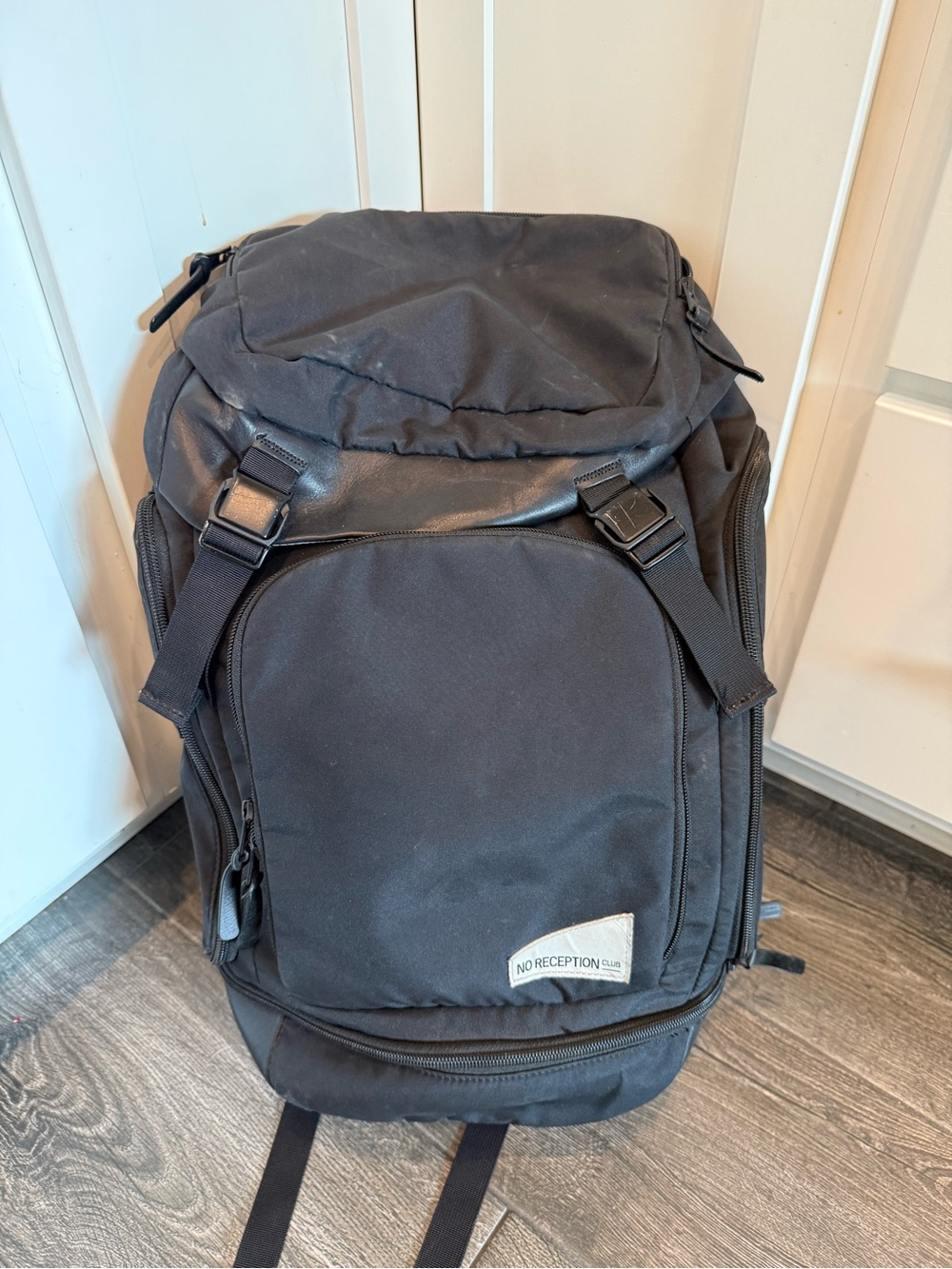 Black Baby Bag Backpack